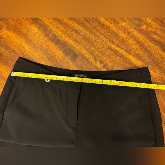 White House Black Market Women’s Taler Ankle Black Dress Pants - Picture 7 of 9